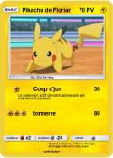 Pikachu de Flor
