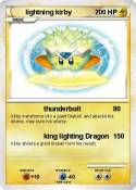 lightning kirby