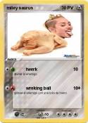 miley saurus