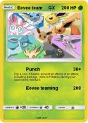 Eevee team GX