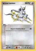 arceus lumiere