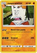Jumpscared kid
