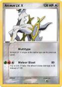 Arceus LV. X