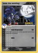 sonic the wereh