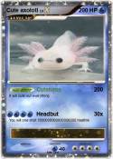 Cute axolotl