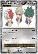 VOTE THIS CARD