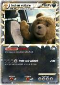 ted en voiture