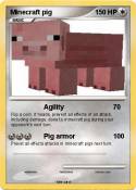Minecraft pig