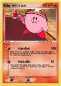 kirby with a