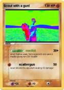 Scout with a