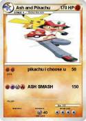 Ash and Pikachu
