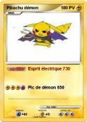 Pikachu démon