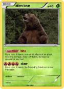 alien bear