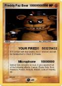 Freddy Faz Bear