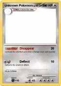 Unknown Pokemon