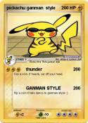 pickachu ganman
