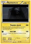 M pickachu ex