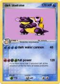 dark blastoise