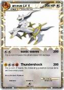 arceus LV X