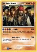 les 4 emblemes