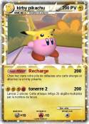 kirby pikachu