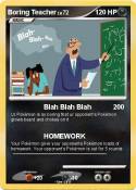 Boring Teacher