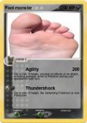 Foot monster