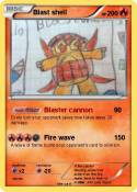 Blast shell