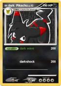 m dark Pikachu