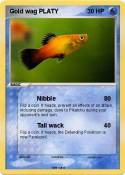 Gold wag PLATY