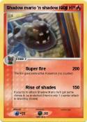 Shadow mario 'n