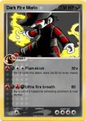 Dark Fire Mario