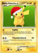 Santa Pikachu