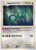 rayquaza C lv.x