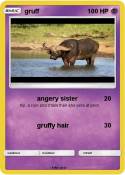 gruff