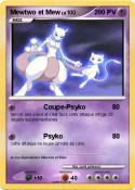 Mewtwo et Mew