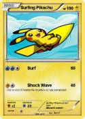Surfing Pikachu