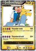 Ash and pikachu
