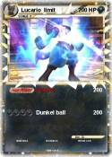 Lucario limit