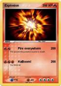 Explosion