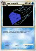 blue emerald