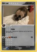 Girl cat