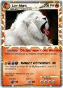Lion blanc