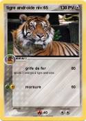 tigre androide
