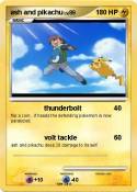 ash and pikachu