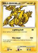 GOLD ZEKROM