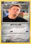 My name jeff