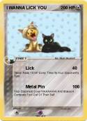 I WANNA LICK