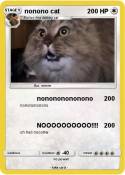 nonono cat