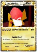 cap pikachu
